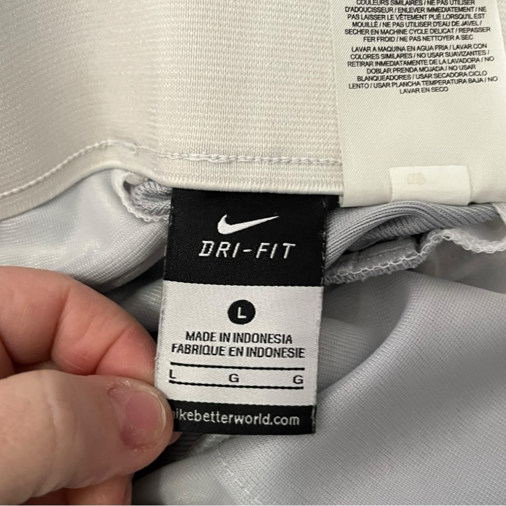 NIKE‎ Men's Dri-Fit Gray Baseball Pants Size L | EUC - Picture 4 of 9